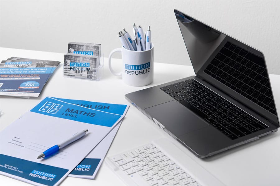 Why-choose-us Tuition Republic study materials and workspace setup